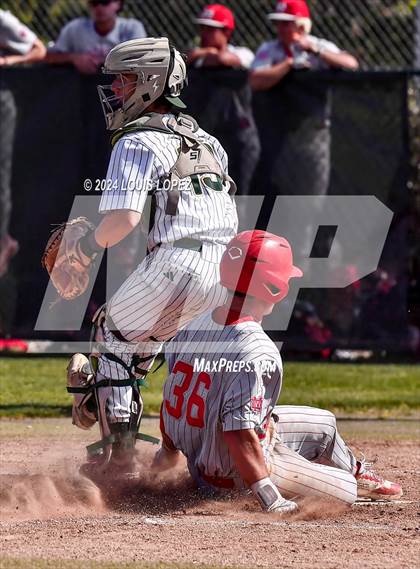 Thumbnail 1 in Mater Dei @ Damien (CIF SS DIV 1 Playoff) photogallery.