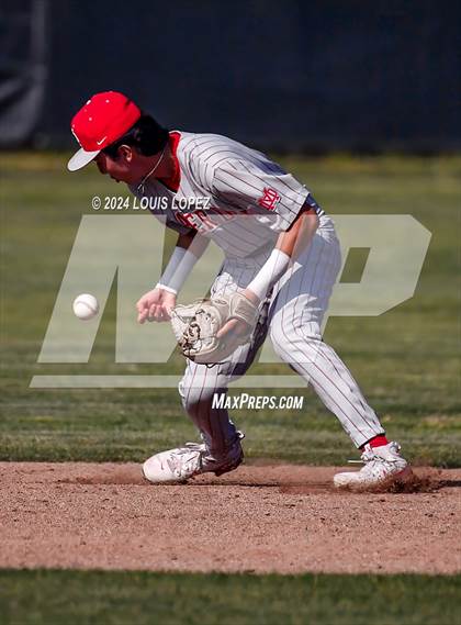 Thumbnail 1 in Mater Dei @ Damien (CIF SS DIV 1 Playoff) photogallery.