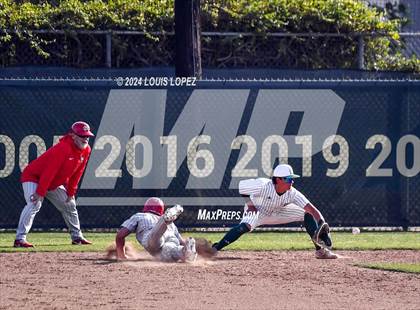 Thumbnail 2 in Mater Dei @ Damien (CIF SS DIV 1 Playoff) photogallery.