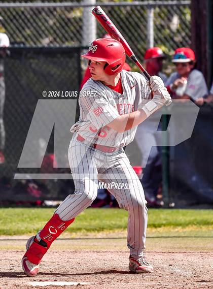 Thumbnail 1 in Mater Dei @ Damien (CIF SS DIV 1 Playoff) photogallery.