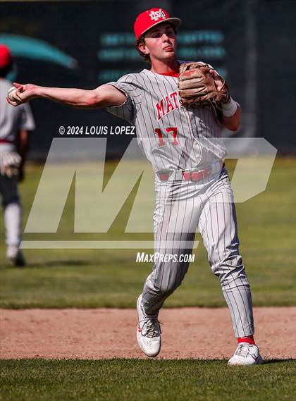 Thumbnail 3 in Mater Dei @ Damien (CIF SS DIV 1 Playoff) photogallery.