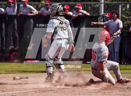 Thumbnail 1 in Mater Dei @ Damien (CIF SS DIV 1 Playoff) photogallery.