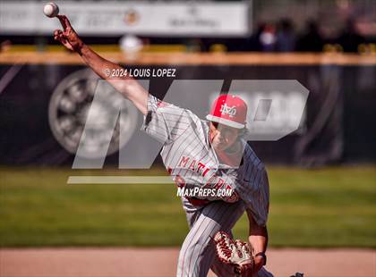Thumbnail 2 in Mater Dei @ Damien (CIF SS DIV 1 Playoff) photogallery.
