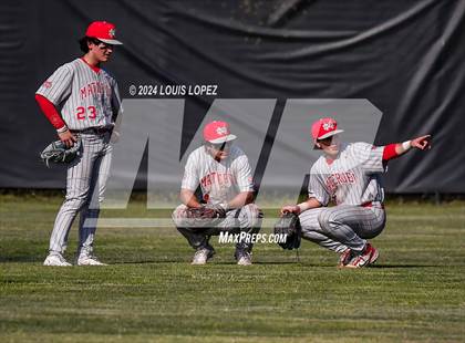 Thumbnail 1 in Mater Dei @ Damien (CIF SS DIV 1 Playoff) photogallery.