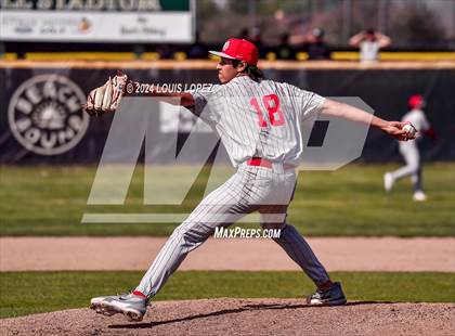 Thumbnail 1 in Mater Dei @ Damien (CIF SS DIV 1 Playoff) photogallery.