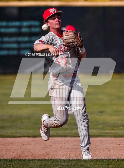 Thumbnail 1 in Mater Dei @ Damien (CIF SS DIV 1 Playoff) photogallery.