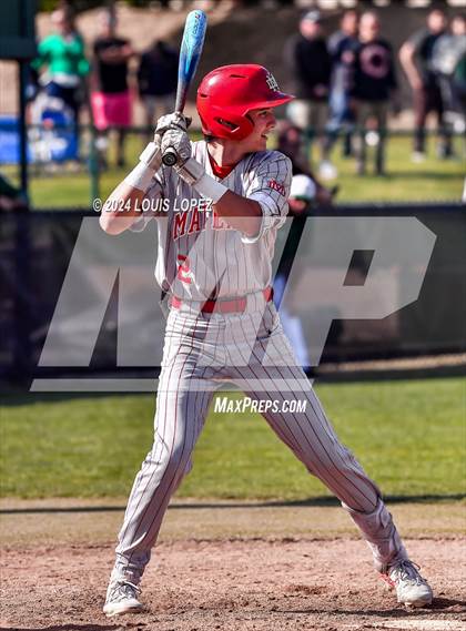 Thumbnail 2 in Mater Dei @ Damien (CIF SS DIV 1 Playoff) photogallery.