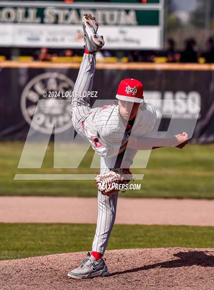 Thumbnail 1 in Mater Dei @ Damien (CIF SS DIV 1 Playoff) photogallery.