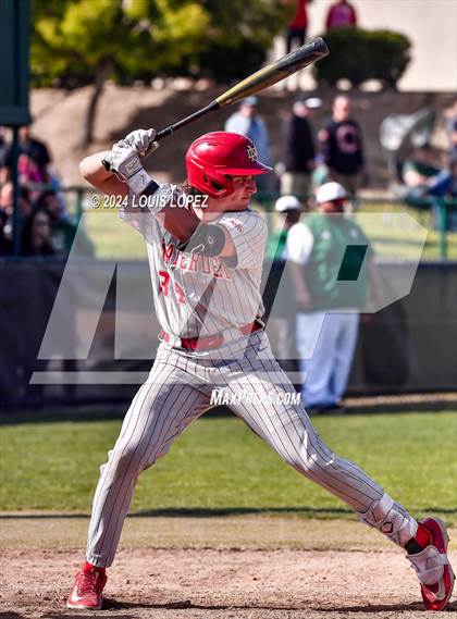 Thumbnail 1 in Mater Dei @ Damien (CIF SS DIV 1 Playoff) photogallery.