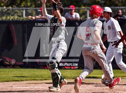 Thumbnail 2 in Mater Dei @ Damien (CIF SS DIV 1 Playoff) photogallery.