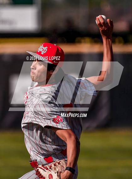 Thumbnail 2 in Mater Dei @ Damien (CIF SS DIV 1 Playoff) photogallery.