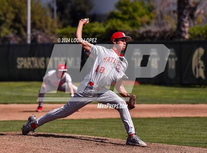 Thumbnail 2 in Mater Dei @ Damien (CIF SS DIV 1 Playoff) photogallery.
