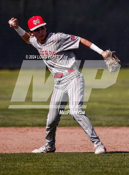 Thumbnail 1 in Mater Dei @ Damien (CIF SS DIV 1 Playoff) photogallery.
