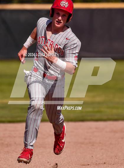 Thumbnail 2 in Mater Dei @ Damien (CIF SS DIV 1 Playoff) photogallery.