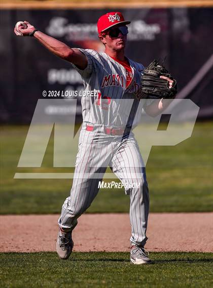 Thumbnail 3 in Mater Dei @ Damien (CIF SS DIV 1 Playoff) photogallery.