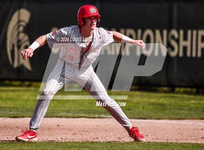 Thumbnail 2 in Mater Dei @ Damien (CIF SS DIV 1 Playoff) photogallery.
