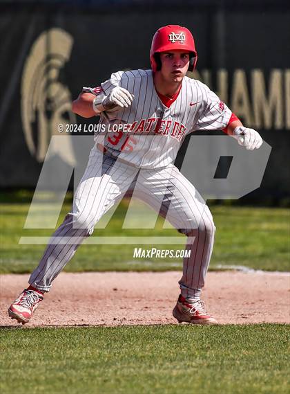 Thumbnail 2 in Mater Dei @ Damien (CIF SS DIV 1 Playoff) photogallery.