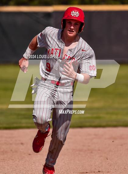 Thumbnail 1 in Mater Dei @ Damien (CIF SS DIV 1 Playoff) photogallery.
