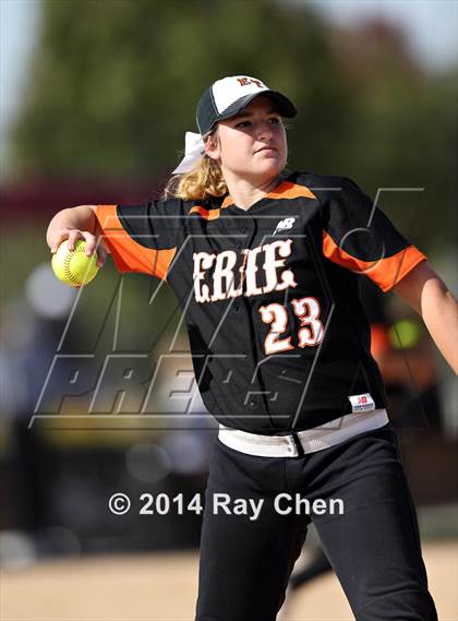 Thumbnail 1 in Erie vs. Valor Christian (CHSAA 4A Semifinal) photogallery.