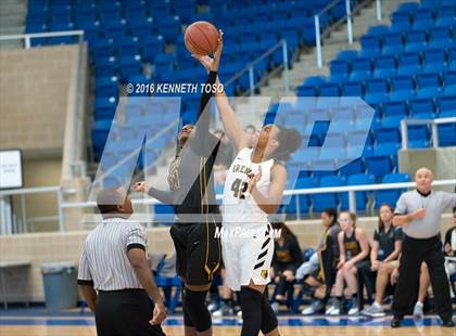 Thumbnail 1 in Plano East @ Brennan (NISD Girls Basketball Tournament) photogallery.