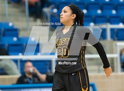 Thumbnail 3 in Plano East @ Brennan (NISD Girls Basketball Tournament) photogallery.