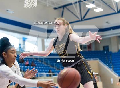 Thumbnail 1 in Plano East @ Brennan (NISD Girls Basketball Tournament) photogallery.