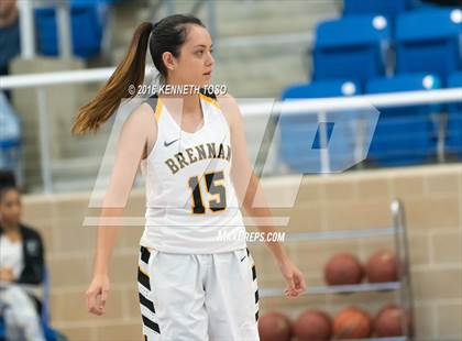Thumbnail 2 in Plano East @ Brennan (NISD Girls Basketball Tournament) photogallery.
