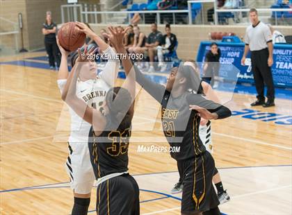Thumbnail 3 in Plano East @ Brennan (NISD Girls Basketball Tournament) photogallery.