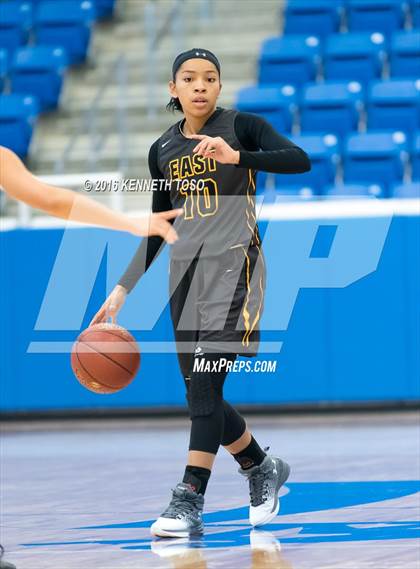Thumbnail 3 in Plano East @ Brennan (NISD Girls Basketball Tournament) photogallery.