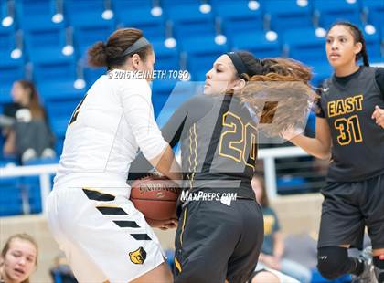 Thumbnail 2 in Plano East @ Brennan (NISD Girls Basketball Tournament) photogallery.