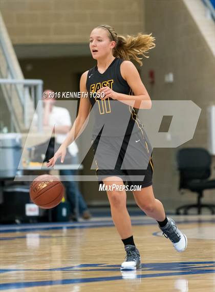 Thumbnail 1 in Plano East @ Brennan (NISD Girls Basketball Tournament) photogallery.