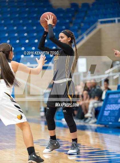 Thumbnail 1 in Plano East @ Brennan (NISD Girls Basketball Tournament) photogallery.