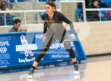 Thumbnail 2 in Plano East @ Brennan (NISD Girls Basketball Tournament) photogallery.