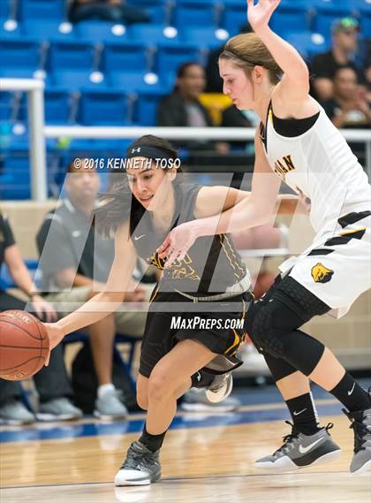 Thumbnail 1 in Plano East @ Brennan (NISD Girls Basketball Tournament) photogallery.