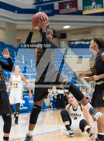 Thumbnail 1 in Plano East @ Brennan (NISD Girls Basketball Tournament) photogallery.