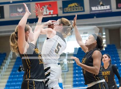 Thumbnail 2 in Plano East @ Brennan (NISD Girls Basketball Tournament) photogallery.