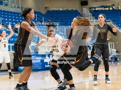 Thumbnail 2 in Plano East @ Brennan (NISD Girls Basketball Tournament) photogallery.