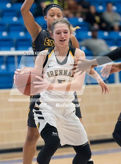 Thumbnail 2 in Plano East @ Brennan (NISD Girls Basketball Tournament) photogallery.