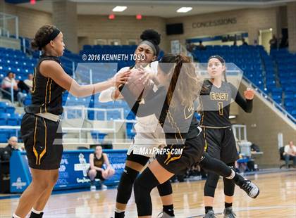 Thumbnail 1 in Plano East @ Brennan (NISD Girls Basketball Tournament) photogallery.