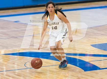 Thumbnail 3 in Plano East @ Brennan (NISD Girls Basketball Tournament) photogallery.