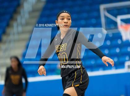 Thumbnail 3 in Plano East @ Brennan (NISD Girls Basketball Tournament) photogallery.