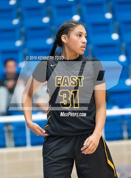 Thumbnail 1 in Plano East @ Brennan (NISD Girls Basketball Tournament) photogallery.