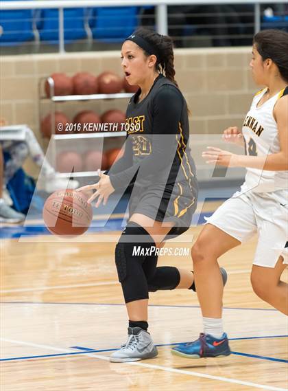Thumbnail 2 in Plano East @ Brennan (NISD Girls Basketball Tournament) photogallery.