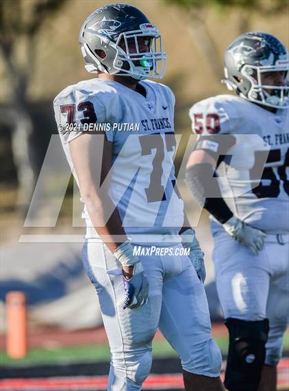 Thumbnail 2 in Aragon vs. St. Francis (CIF CCS D5 Final) photogallery.