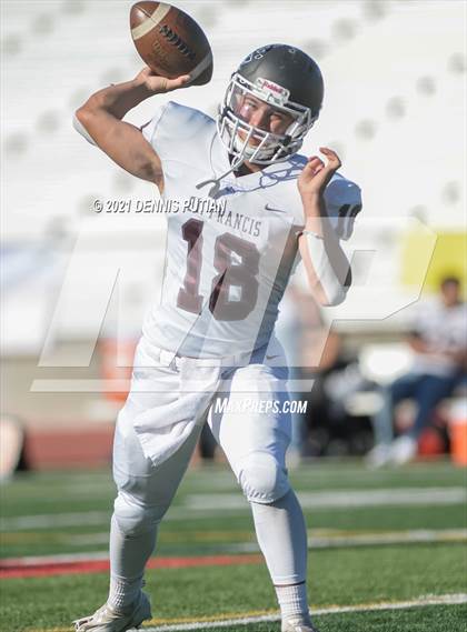Thumbnail 1 in Aragon vs. St. Francis (CIF CCS D5 Final) photogallery.