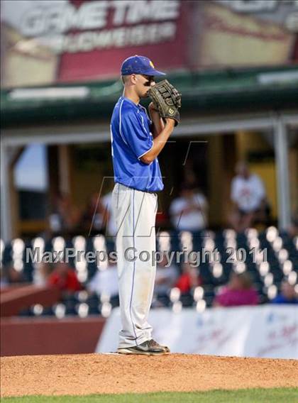 Thumbnail 2 in Newport Central Catholic vs. Pleasure Ridge Park (KHSAA Quarterfinal) photogallery.