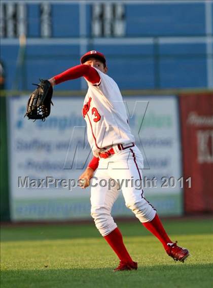 Thumbnail 2 in Newport Central Catholic vs. Pleasure Ridge Park (KHSAA Quarterfinal) photogallery.