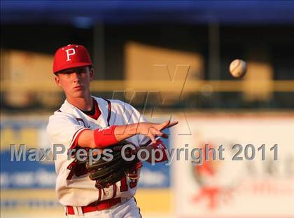 Thumbnail 1 in Newport Central Catholic vs. Pleasure Ridge Park (KHSAA Quarterfinal) photogallery.