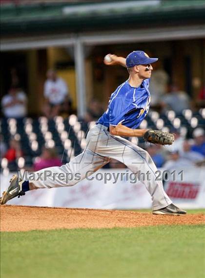 Thumbnail 1 in Newport Central Catholic vs. Pleasure Ridge Park (KHSAA Quarterfinal) photogallery.