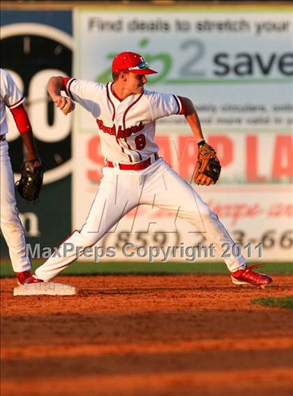 Thumbnail 1 in Newport Central Catholic vs. Pleasure Ridge Park (KHSAA Quarterfinal) photogallery.